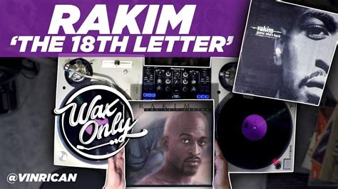 Waxonly Discover Classic Samples Used On Rakims Debut Album The