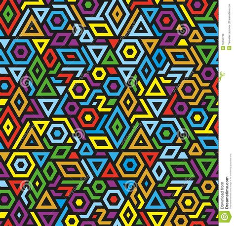 Find vectors of geometric pattern. Seamless Geometric Vector Pattern Background Royalty Free ...