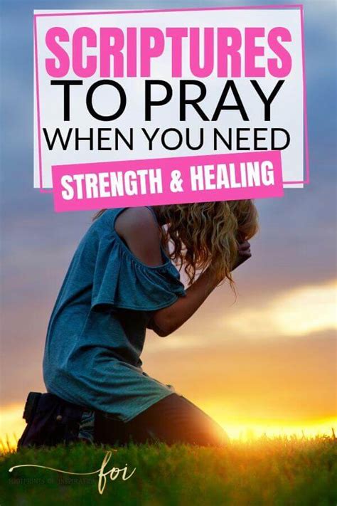 Bible Verses For Strength And Healing Footprints Of Inspiration