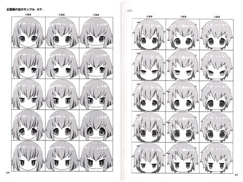 How To Draw Moeoh Characters Chibi Sd Characters Reference Book Anime Books