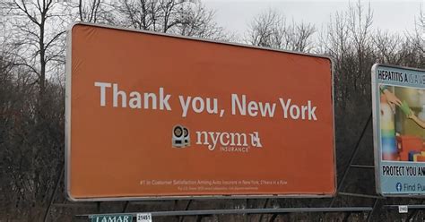 Thank You New York Launching Billboards Across The State Nycm