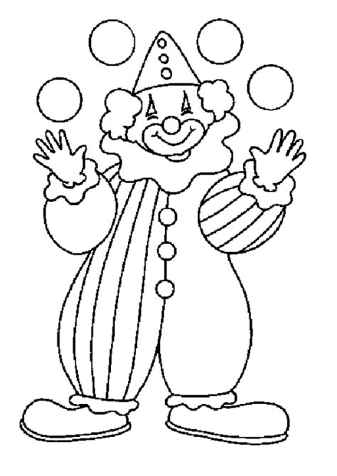 Coloriage Cirque Clown Coloring Pages Coloring Pages To Print Circus Crafts