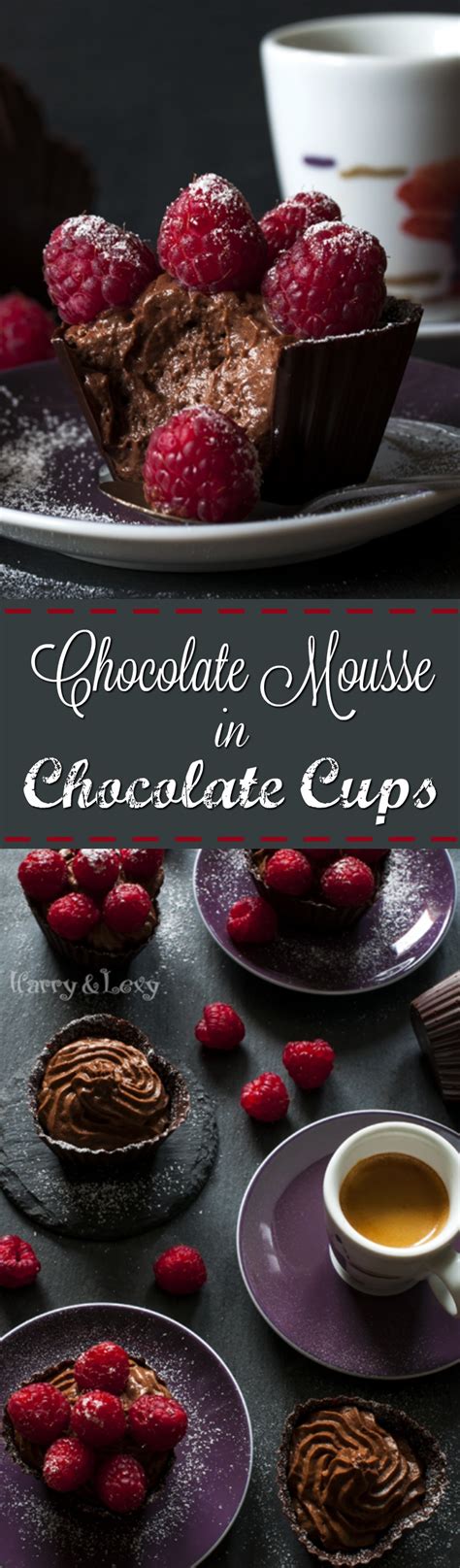 An eggless mousse recipe that is so airy and chocolatey and can be enjoyed by everyone. Chocolate Mousse Cups Recipe - Harry & Lexy's Workshop