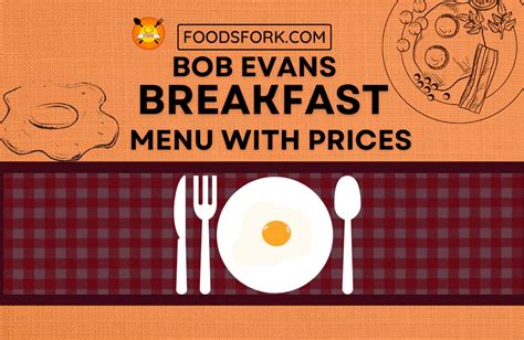 Bob Evans Breakfast Menu Full Guide