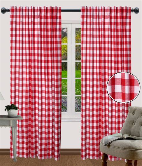 Gingham Bedroom Curtains Curtains And Drapes