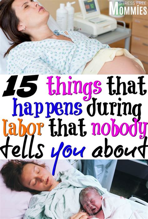 15 Things That Happens During Labor That Nobody Tells You About