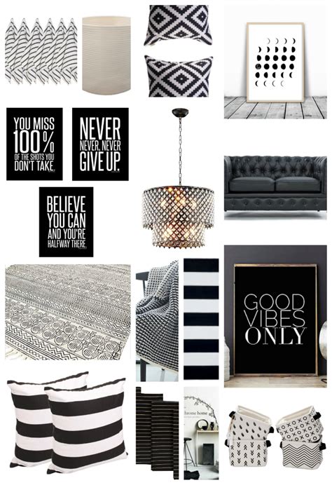 Support communities of color in your home with these interior decor companies created and owned by black women. 22 Black and White Home Decor Pieces You'll Love! - Thirty ...