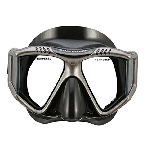 Us Divers Lux Platinum Snorkeling Set Panoramic View Mask Pivot Fins Gopro Ready Dry Top