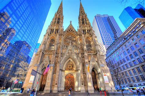 Собор Святого Патрика в Нью Йорке In New York Ny