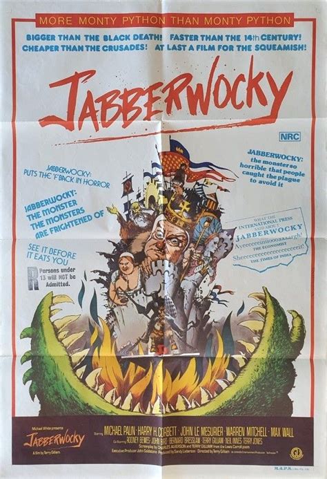 Jabberwocky 1977 Australian One Sheet Movie Poster Available To
