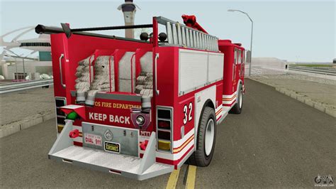 Mtl Firetruck Gta V For Gta San Andreas