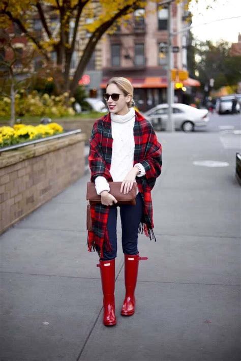 How To Wear Hunter Boots Outfit Ideas