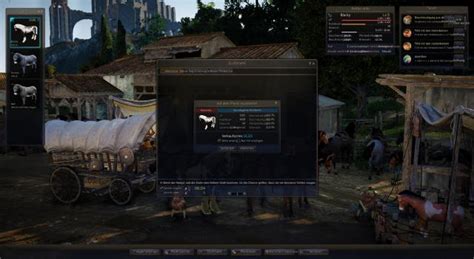 Auf dem zuchtmarkt von black desert bieten wir unseren hengst blacky für ein stelldichein mit einer feschen stute an. Black Desert: Guide Pferde zähmen, leveln und züchten - so ...