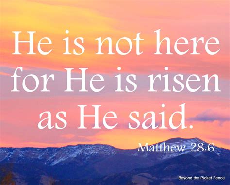 He Is Not Here For He Is Risen Just As He Said Pictures Photos And
