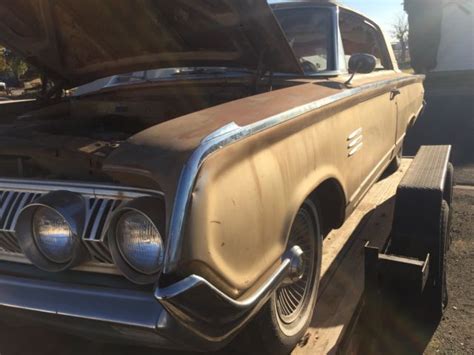 1964 Mercury Monterey Not Impala Rare Barn Find