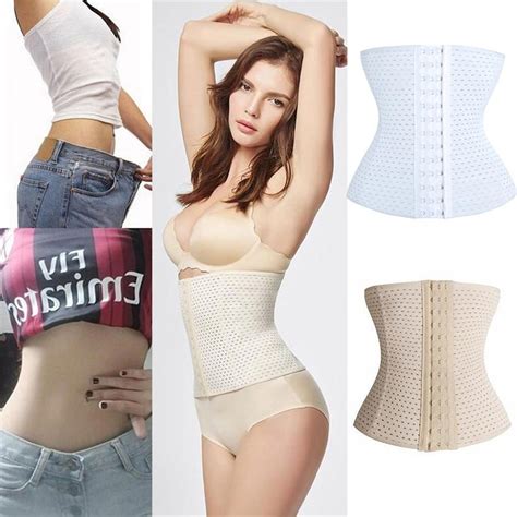 2020 New Sexy High Waisted Bodysuit Waist Trainer Slimming Shapewear Hollow Breathable Abdominal