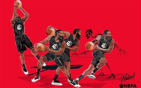 James harden rise up wallpaper. Wallpaper of Sports, James Harden, Art, Basketball ...