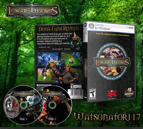 League Of Legends Pc Box Art Cover By Watsonator117