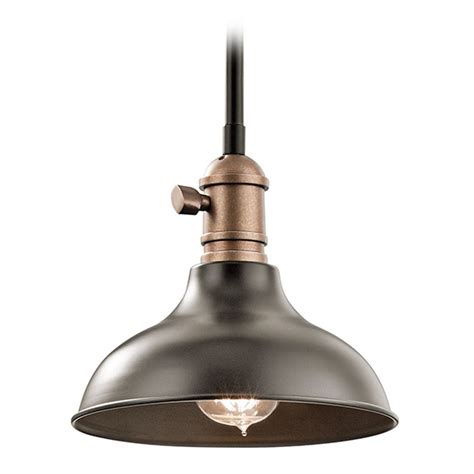 Choosing the right pendant size. Kichler Lighting Cobson Mini-Pendant Light with Bowl / Dome Shade | 42579OZ | Destination Lighting