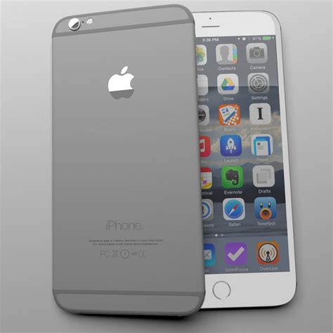 Apple Iphone 6 And 6 Plus All Color 3d Model Max