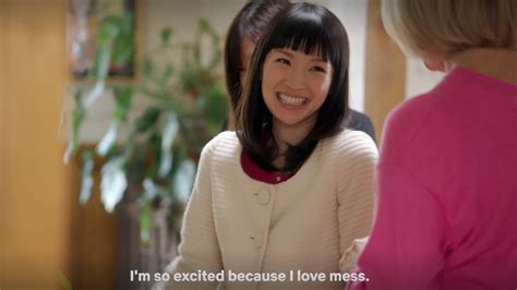 relatable marie kondo gives up