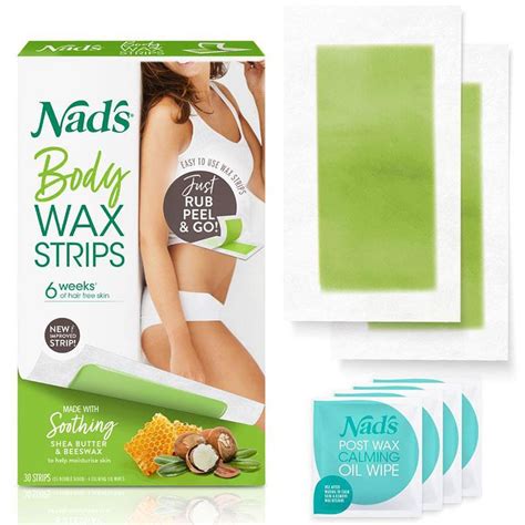 Buy Nad S Body Wax Strips 30 Online At Chemist Warehouse®