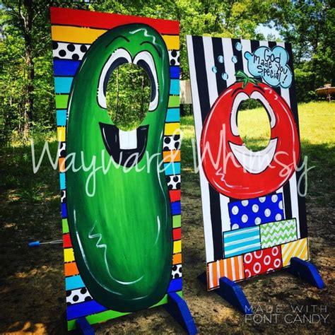Double Face In Hole Photo Prop Board Hand Painted Mermaid And Seahorse