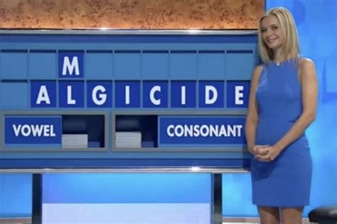 Countdown Rachel Riley Braless In Skin Tight Blue Dress Daily Star