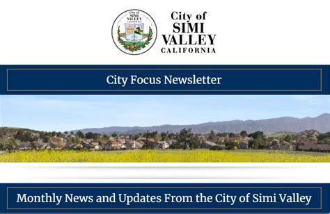 Senior Publications City Of Simi Valley Ca