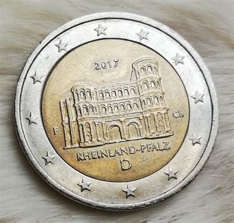 2 Eurocoin Germany2017 Rhineland Palatinate Misprinting Ebay