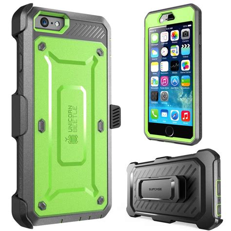 I Blason Armorbox Full Body Protective Case For Apple Iphone 6 6s Plus 5 5 Case Green Iphone6 5