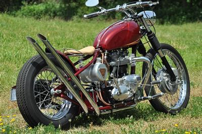 We added triumph disc brakes in the front and rear. eBay Baby - 1970 Triumph 650 Bobber