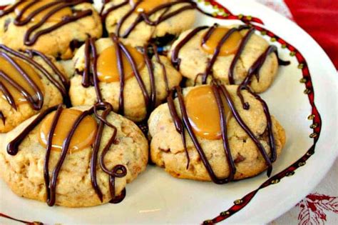 Peanut Butter Toffee Turtle Cookies Life Love And Good Food