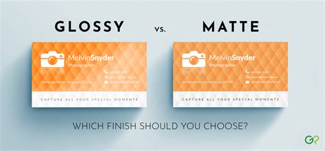 Glossy Vs Matte Cards Which Finish Is Better For Your Prints