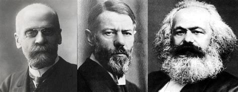Lo S Y Me Importa Durkheim Marx Y Weber Los Padres Fundadores De La