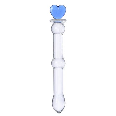 huge glass dildo anal beads butt plug magic stick glass crystal butt stimulator moon shaped sex