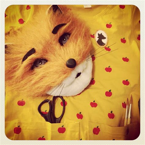Mrs Fox Costume From The Fantastic Mr Fox I Handmade The Mask And Outfit Halloween Boo Diy