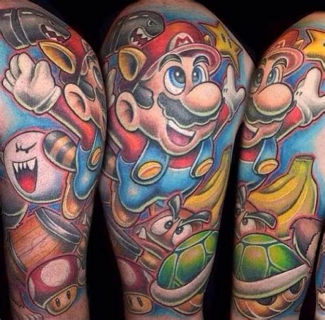 25 Geekiest Gamer Tattoos Tattoodo