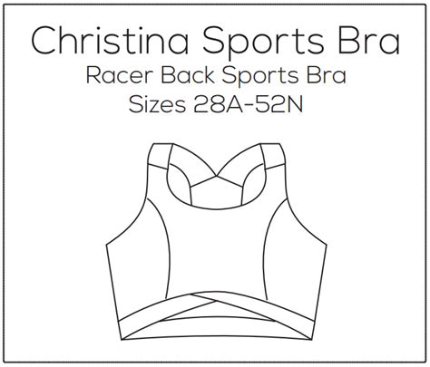 Pattern Review Porcelynne Christina Sports Bra Sports Bra Sewing Pattern Sewing Patterns