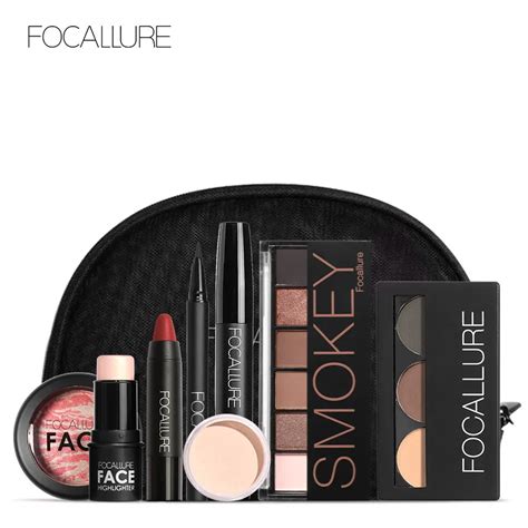 Aliexpress Com Buy Focallure 8 Pcs Makeup Tool Kit Warm Naked Eye