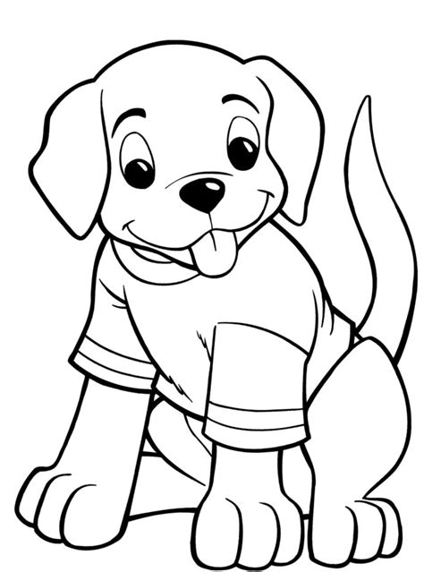 Dog Coloring Pages Printable PDF for Kids - Coloring Pages for Kids