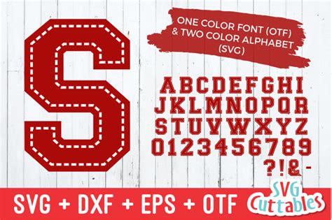 Jp Sport Stitch Athletic Font Collegiate Font By Svg Cuttables