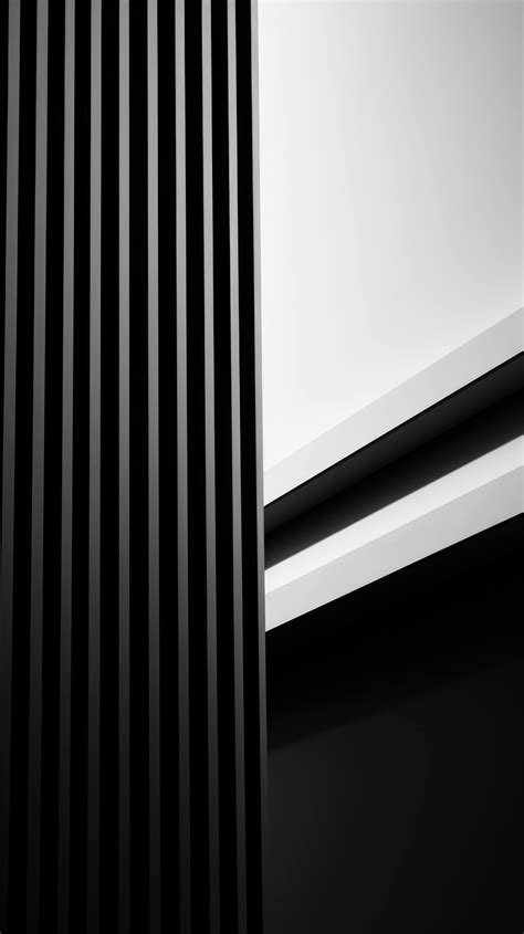 Sleek Architectural Lines Elegant Monochrome Background Showcasing The