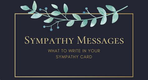 101 Sympathy Messages What To Write In Your Sympathy Card