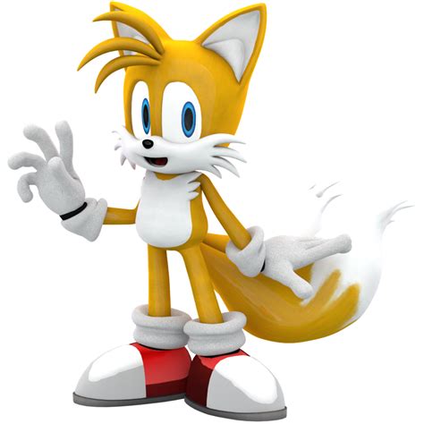 Tails The Fox First Tails Render By Modernlixes On Deviantart
