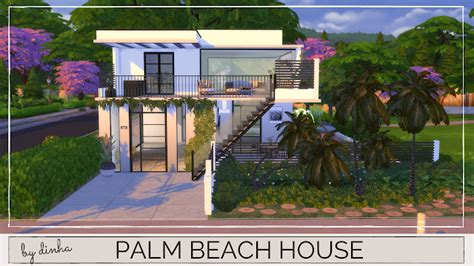 Palm Beach House Download Tour Cc Creators The Sims 4 Dinha