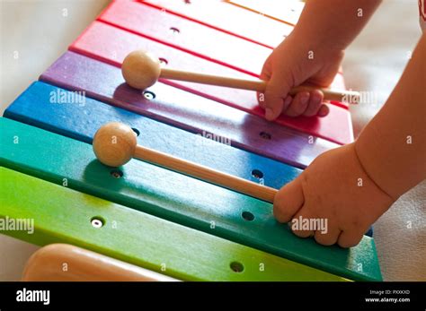 Colorful Toy Xylophone Hi Res Stock Photography And Images Alamy