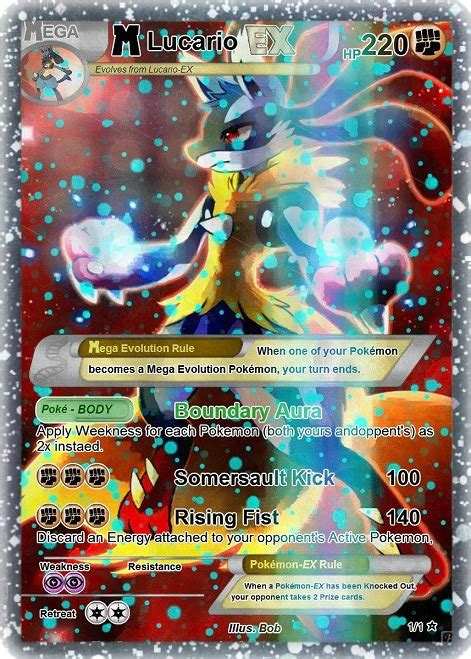 Check out our mega lucario card selection for the very best in unique or custom, handmade pieces from our shops. MEGA Lucario ex by Rjpalys on DeviantArt