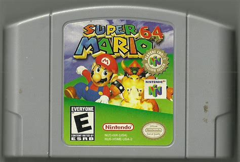 Super Mario 64 Cover Or Packaging Material Mobygames