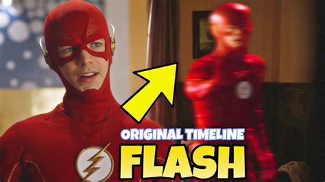 The Flash What Happened To The Original Timeline Flash Youtube